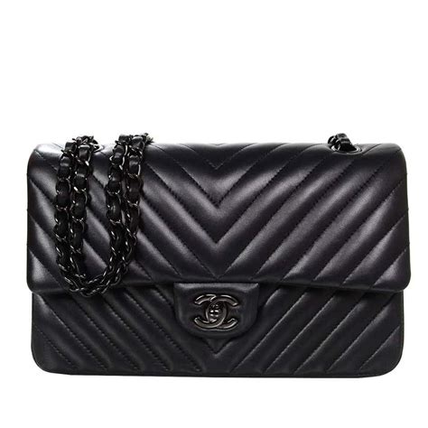 chanel medium chevron flap navy|authentic chanel classic flap bag.